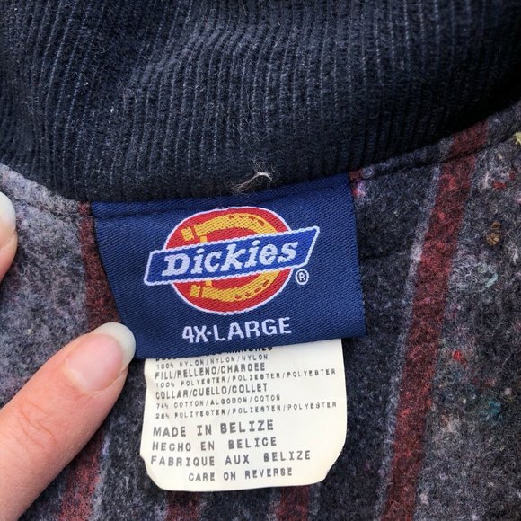 >>SOLD<< Dickies Mens NWT Denim Blanket Lined - Picture 6 of 8